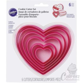 NL kiszúró szív 6db-os