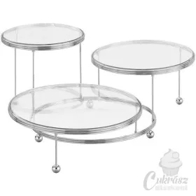 NL Wilton cakes 'n more 3 szintes tortaállvány