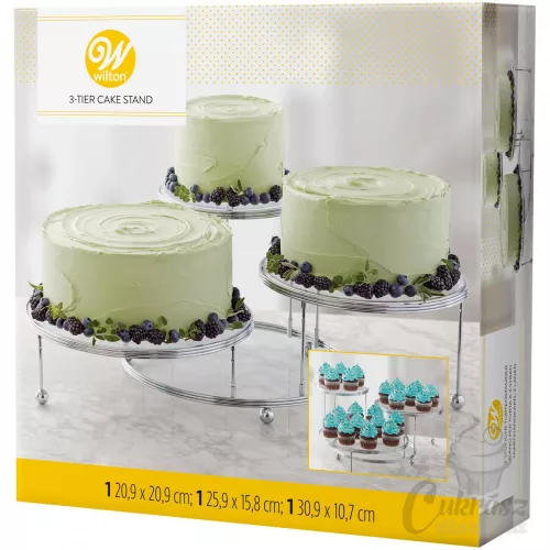 NL Wilton cakes 'n more 3 szintes tortaállvány