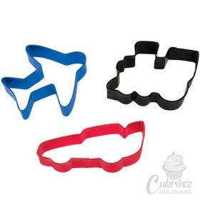 NL Wilton kiszúró szett járművek 3db-os