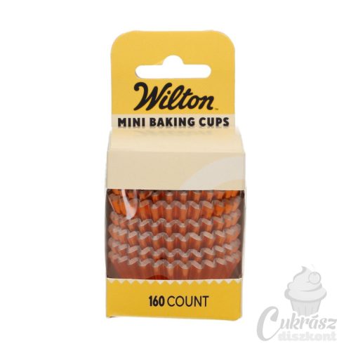 NL muffin kapszli mini metálnarancs 160db