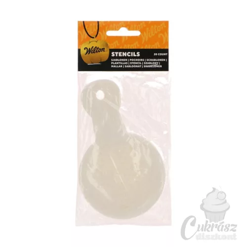 NL Wilton stencil szett Halloween 20db