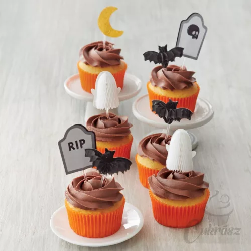 NL Wilton beszúró dísz Halloween 8db-os