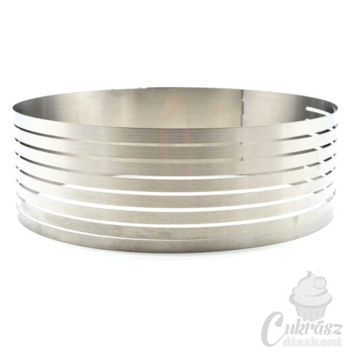 IK tortaszeleteleő keret állítható 24cm