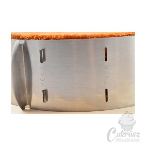 IK tortaszeleteleő keret állítható 24cm