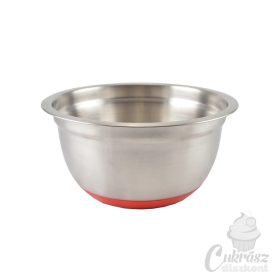 IK keverő tál inox+szilikon alj 27cm
