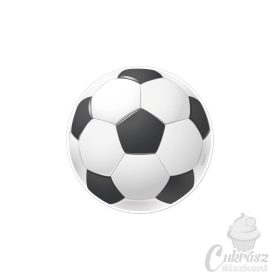 GY díszített ostyalap foci 20cm