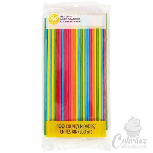 NL Wilton nyalóka pálca színes 20cm 100db