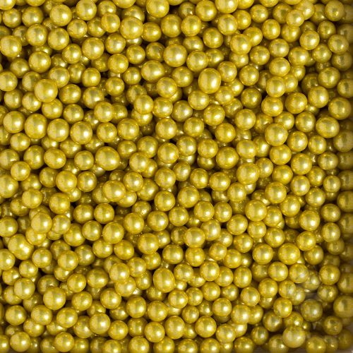 IT cukorgyöngy arany 5mm 100g