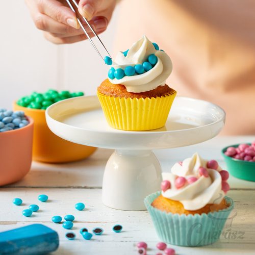 IT csokidrazsé korong 80g égkék