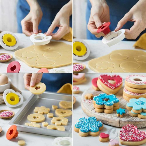 IT linzerkiszúró szett klasszikus 6db-os