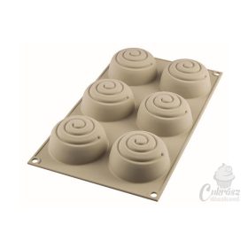 NL Silikomart forma mini Girotondo 6 üreg