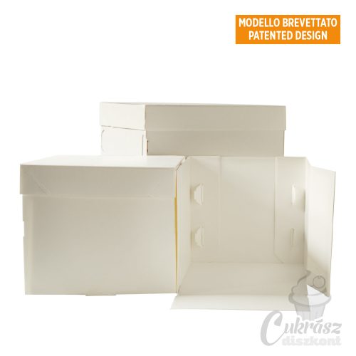 IT tortadoboz 40,5*40,5*40cm oldalt nyitható