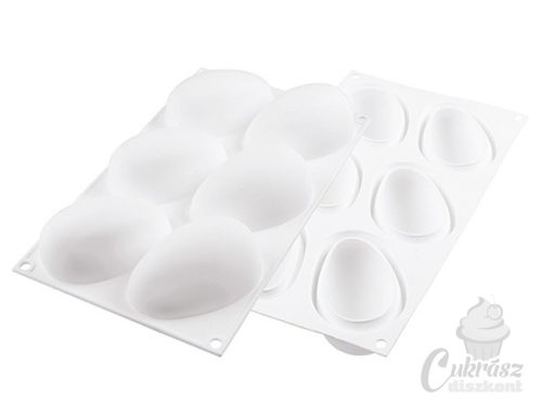 CM Silikomart forma - mango 6 üreg