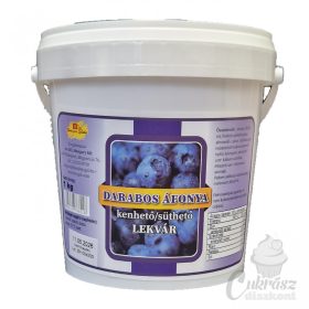 Áfonya dzsem darabos 1kg-os kenhető/süthető