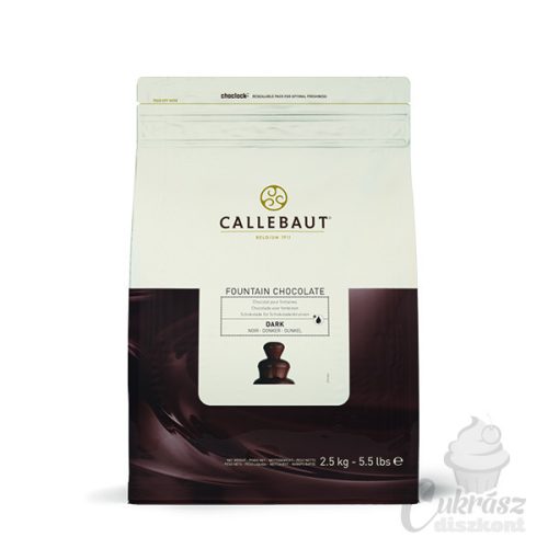 Callebaut étcsokoládé szökőkútba 56.9% 2.5kg-os