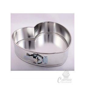 CS kapcsos tortaforma szív alakú