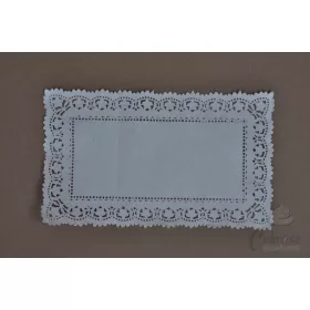 Csipkepapír szögletes 18*30cm-es 100db-os