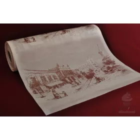 Csomagoló papír  50cm városképes 10kg finom