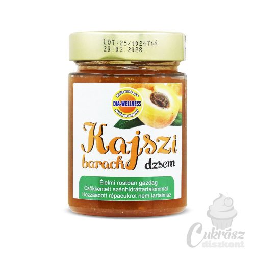 DW kajszibarack dzsem 380g