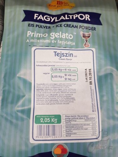 GE tejszín fagylaltpor 2.05kg-os