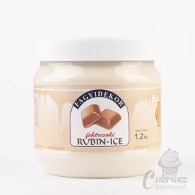 GEL fagyidekor fehér 1kg rubin ice