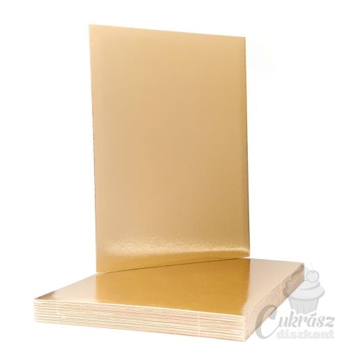 GY arany papírtálca 30*40cm 10db-os (ST)