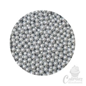 GY cukorgolyó 5mm ezüst 200g-os