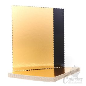 GY fekete-arany papírtálca 40*60cm  1db hull.