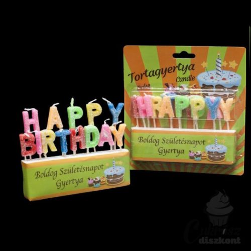 GY gyertya Happy Birthday