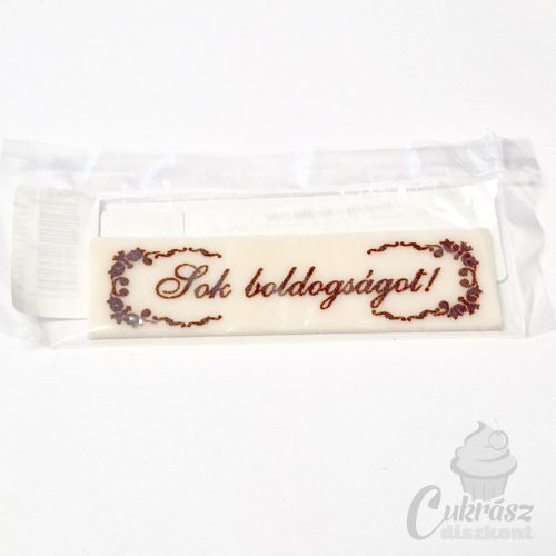 Marc feliratos tábla   szögletes