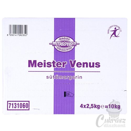 Meister Vénusz sütőmargarin 10kg-os