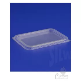 Müa szögletes  tál tető PP 50db