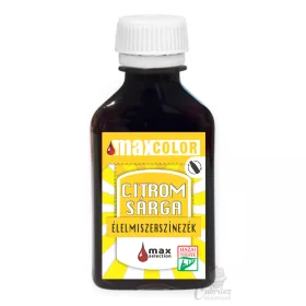SZ élelmiszerszínezék citromsárga 30ml-es