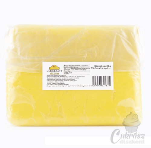 Unidec soft sárga 1kg-os