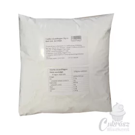 Vanília ízű pudingpor 1kg-os főzős kuk. nosztalgia
