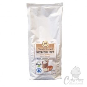 Gluténmentes kenyérliszt 1kg kukorica mentes M-Gel