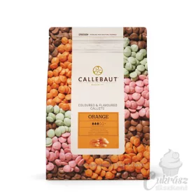   Callebaut narancs színű és ízű csokoládé pasztilla 2,5kg
