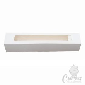 Macaronos doboz fehér kb.12 db-hoz (E)