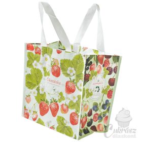 Ökotáska epres 30*30*18cm