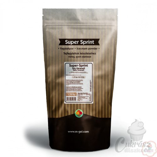 GE Super Sprint sós karamell fagylaltpor 1.75kg-os