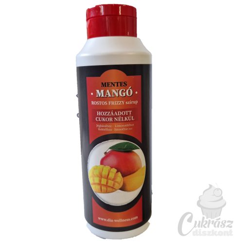 Frizzy mentes szirup mangó rostos 900ml-es