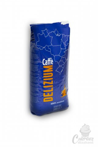 Kávé Caffe Delizium szemes pörkölt kávé 1kg-os
