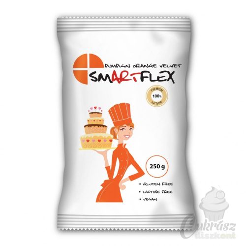 Smartflex Velvet tortaburkoló 250g narancssárga