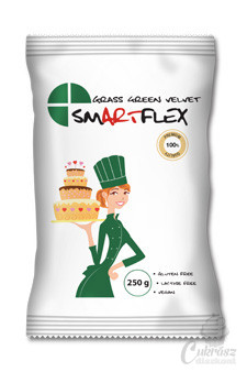Smartflex Velvet tortaburkoló 250g fűzöld