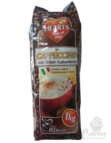 Cappuccino por kakaós 1kg-os Hearts