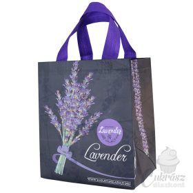 Ökotáska levendulás 28*24*16cm