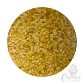 Liofilizált  őszibarack darabok cukrozott 20g