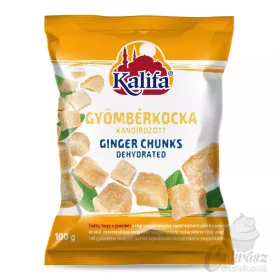 Kandírozott gyömbérkocka 100g-os Kalifa