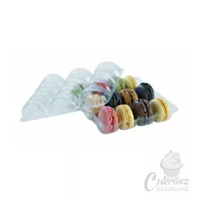 Müa macaron tartó 12db macaronnak